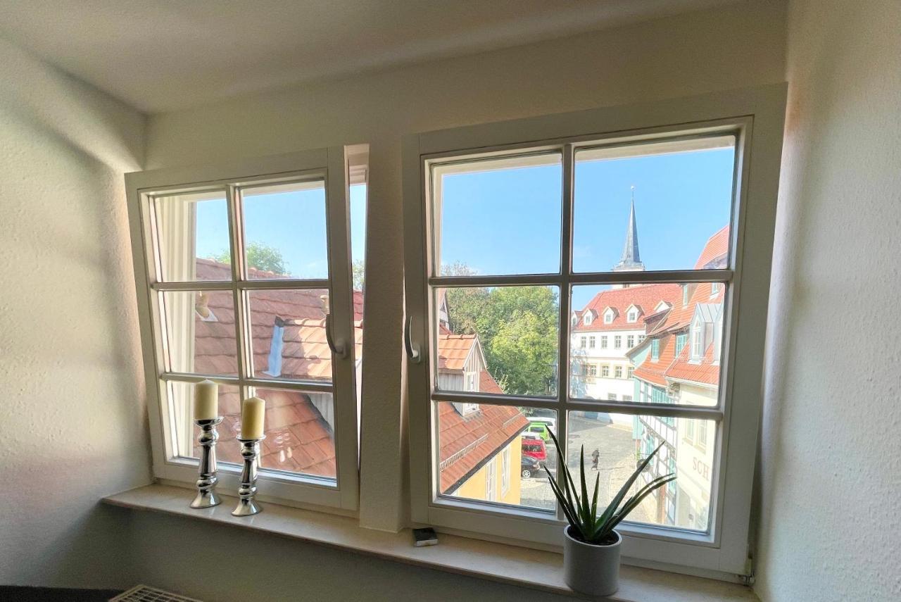 Ferienwohnung Augenblick - Stylisches Apartment In Der Besten Altstadtlage Von Erfurt Eksteriør billede