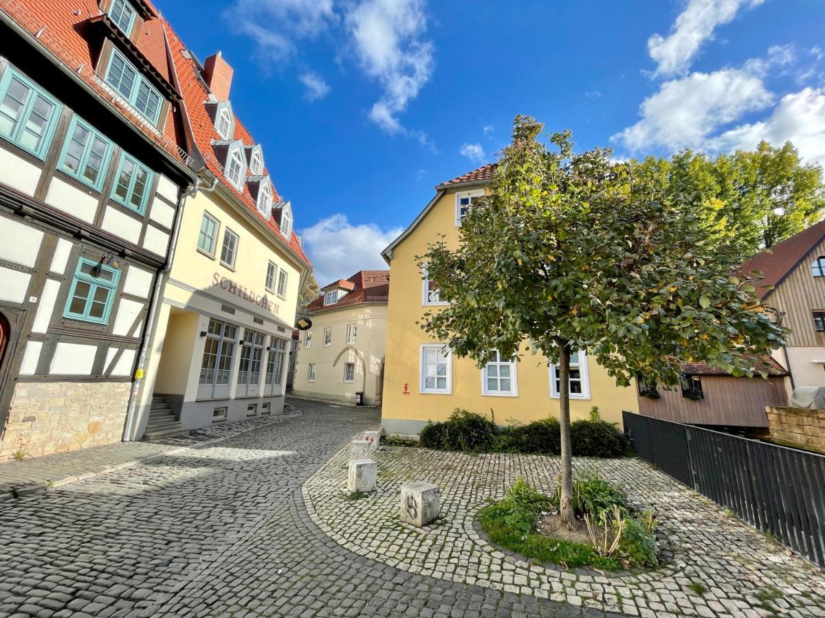 Ferienwohnung Augenblick - Stylisches Apartment In Der Besten Altstadtlage Von Erfurt Eksteriør billede