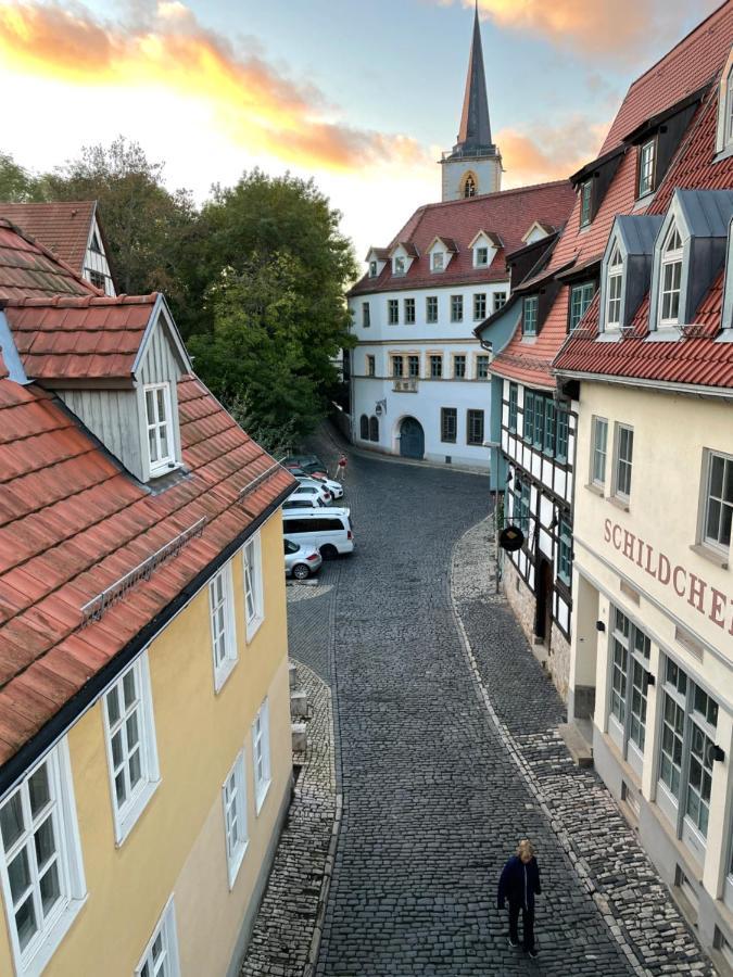 Ferienwohnung Augenblick - Stylisches Apartment In Der Besten Altstadtlage Von Erfurt Eksteriør billede